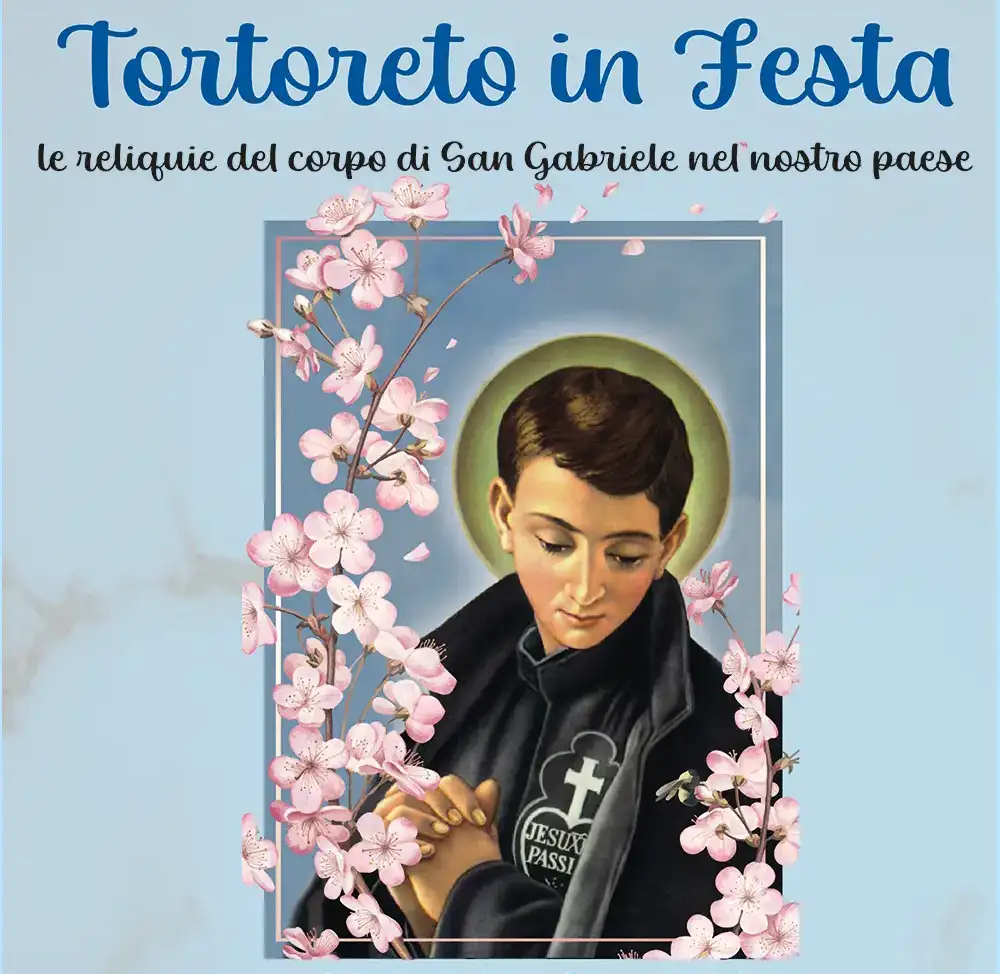 reliquie San Gabriele Tortoreto ottobre 2026
